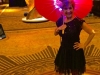 Red parasol